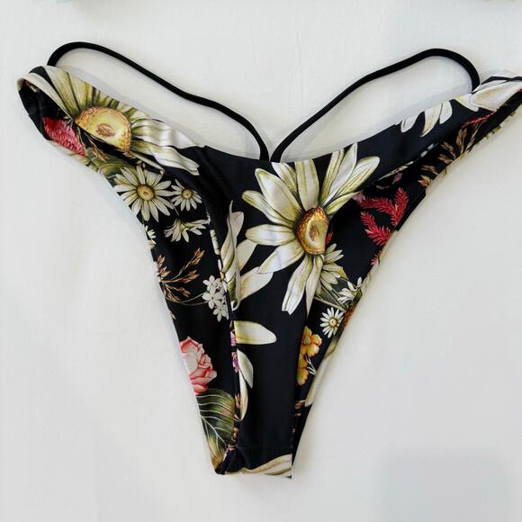 Agua Bendita Bikini Set Reversible Genoveva Daisy Top and Bottom size S - Picture 5 of 7